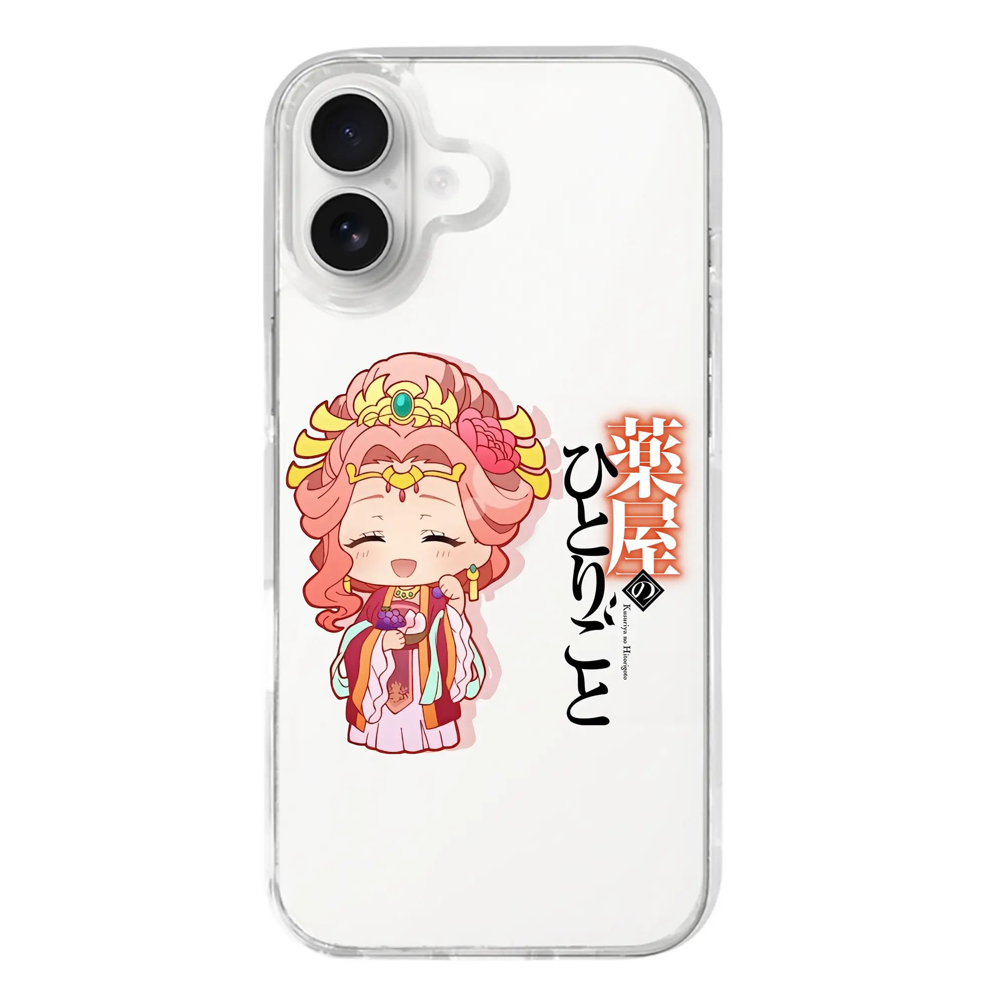 薬屋のひとりごと グッズ,玉葉妃 - iPhone 17シリーズ 透明スマホケース – 薄型・耐衝撃・精密フィット保護カバー